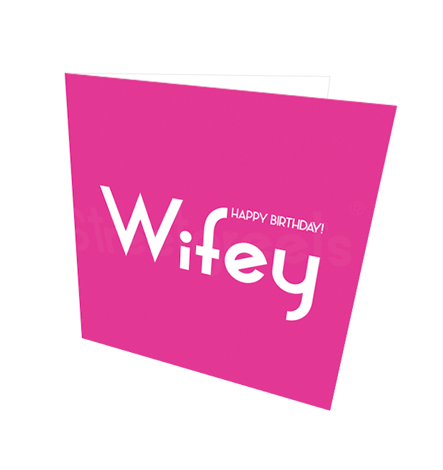 WIFEY HB CARD